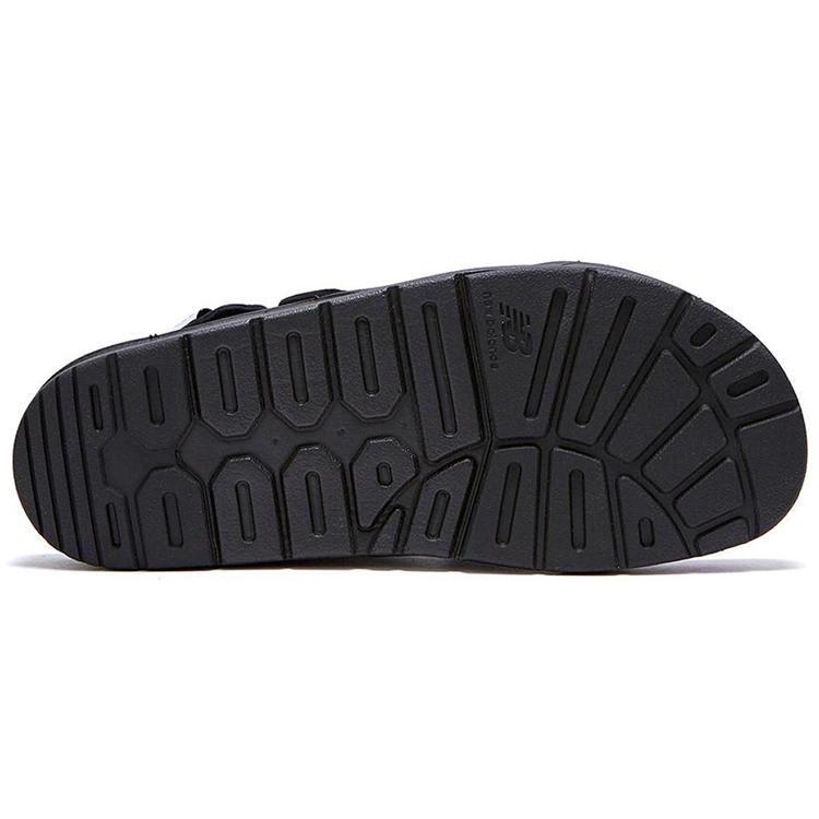 New Balance 3205 Series Velcro Minimalistic Casual Black Sandals 'Black White'