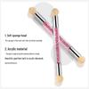 Nail Art Double-Ended Sponge & Dotting Tool for Gradient and Blending