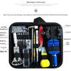 147-Piece Watch & Glasses Repair Kit with Case Opener and Battery Replacement Tools for Home Use