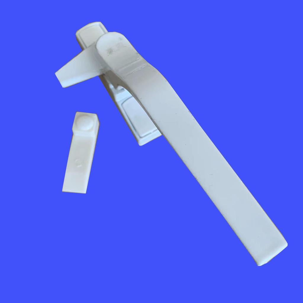 Verstärkter UPVC-Dreh-Kipp-Tür- und Fenstergriff in L-Form mit Schloss