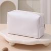 Portable Cosmetic Bag Stylish Zippered Makeup Pouch Travel Toiletry Organizer for Women Lipstick Makeup Brushes