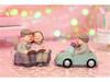 Ältere Tang Kleber Ornament Liebe Auto Kuchen Dekoration Einstecker