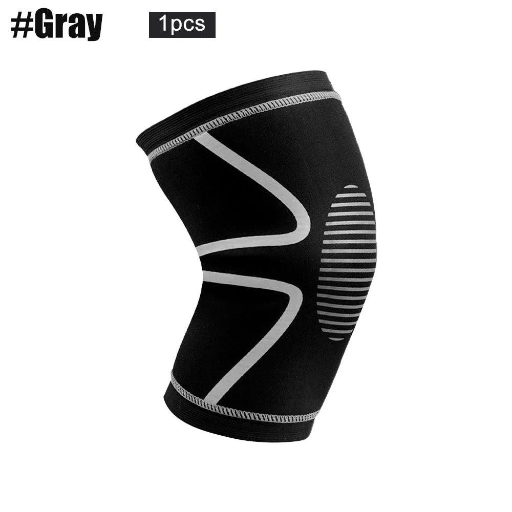 

Single Piece Knee Braces for Knee PainKnee Compression Sleeve for Male and WomenKnee Support for Maleiscus Tear Running ACL Arthritis M Thigh 34-50cm серый
