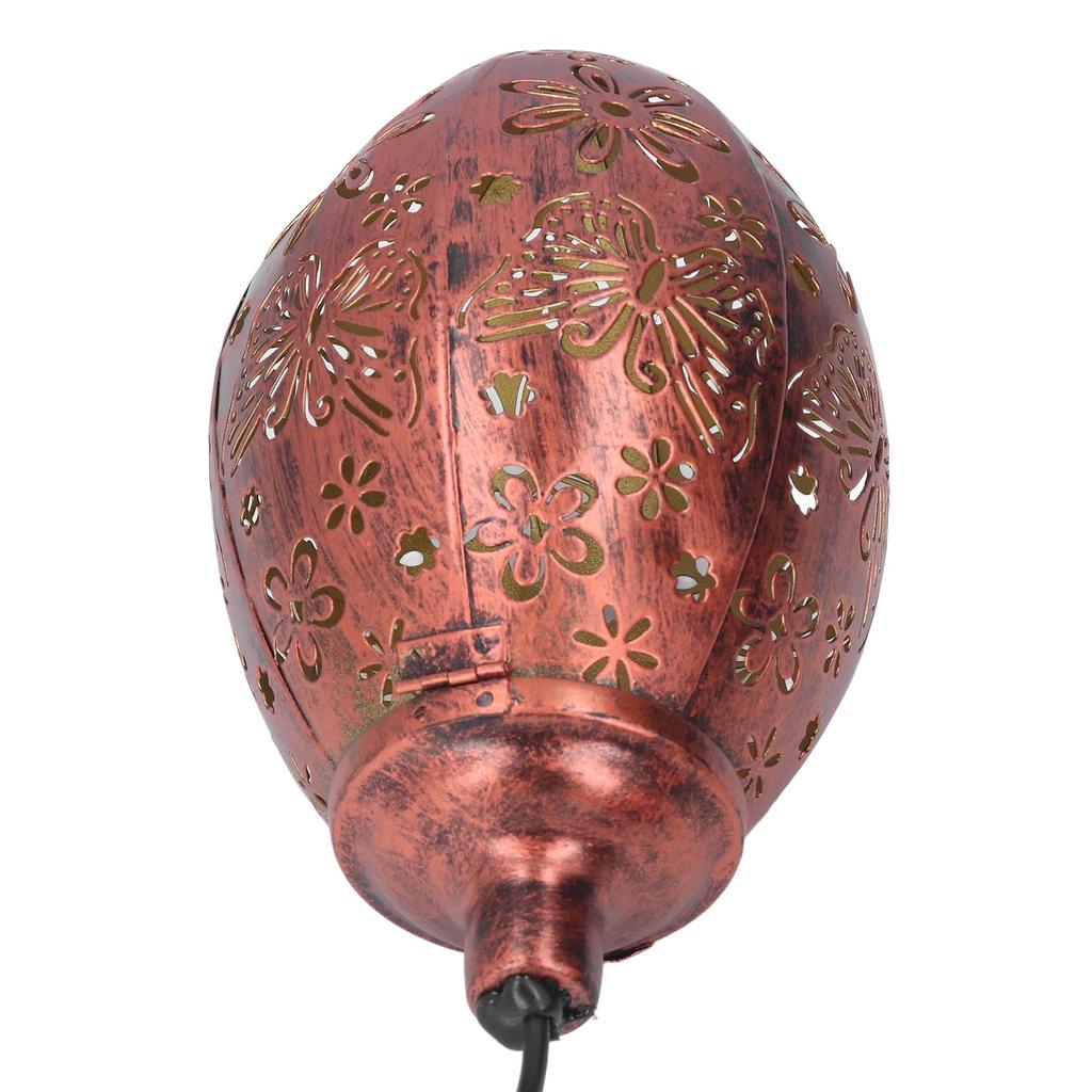 Solarlaterne IP65 Wasserdicht Kunststoff Eisen Material Hängendes Design Insektenmuster Gartenleuchten für Außen