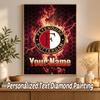 Feyenoord Custom Name Text 5D Diamond Painting Kit DIY Full Drill Diamond Art Decoration