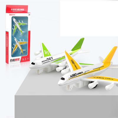 1/60 Modellflugzeug, Boeing A380 747-2, Weihnachtsdekoration der Fluggesellschaft, langlebiges, sturzsicheres Flugzeugspielzeug für das Sammlerzimmer