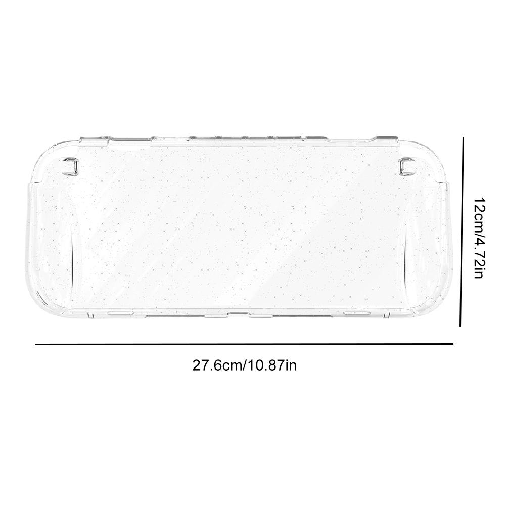 For Switch 2 Handheld Gaming Console TPU Case Protective Cover Shockproof Transparent Protector Shell For Nintendo