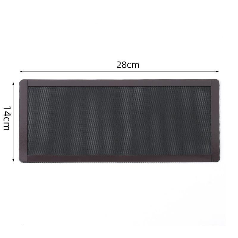 PC Chassis Cooling Dust Filter Magnetic PVC Net Guard Anti-static Dustproof Fan Cover for High Performance Gaming PC