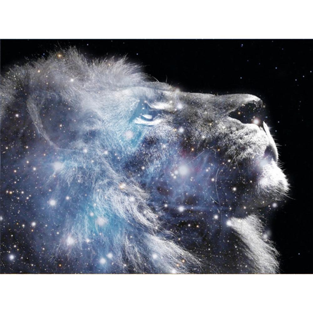 

Алмазная картина, новые животные, лев, картины из страз, сделай сам, алмазная вышивка, распродажа, мозаика с закатом, украшение Full Round 20x30CM