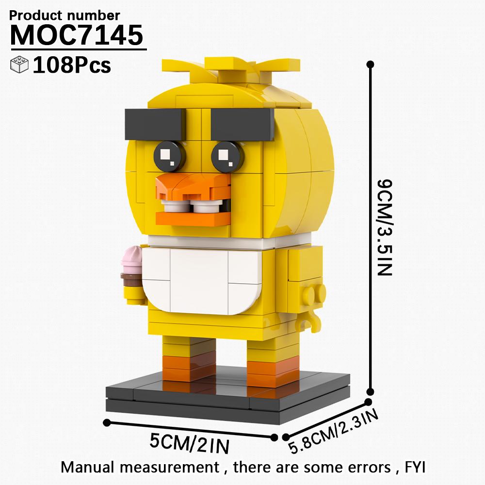MOOXI Bricks Set Adult Toys For Children Building Blocks Model Kit For Adults MOC Block Assembling Horror Movies BrickHeadz Gift