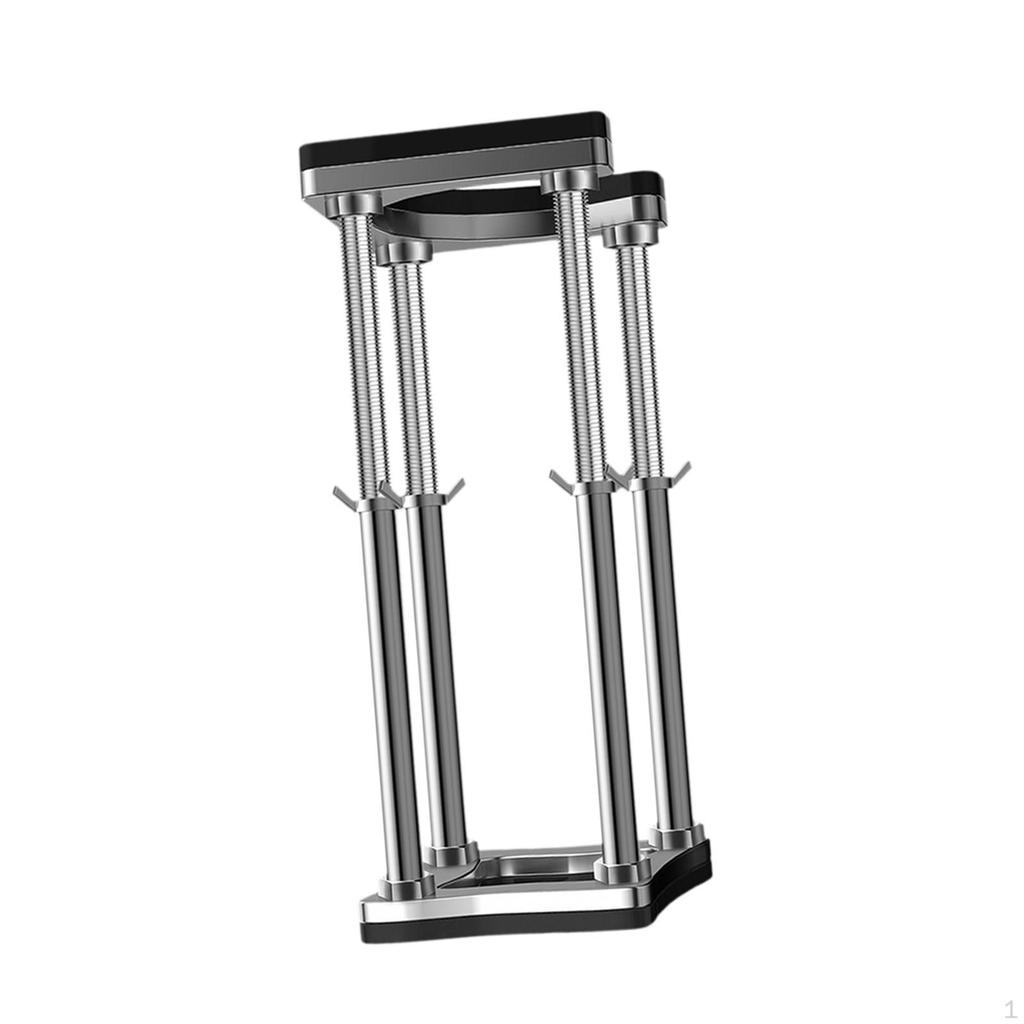 Nastavitelná podpěra podmontovaného dřezu pro kuchyň a koupelnu, všestranný vnitřní průměr otvoru 12 cm,