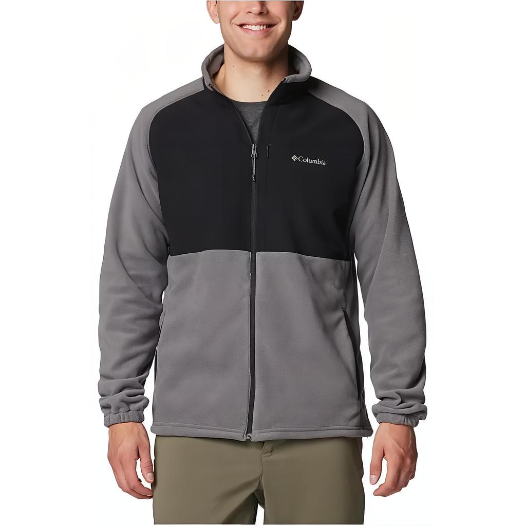 Columbia Mens Grey Sage Peak Full Zip Fleece Jacket Men jackets AE1446-023