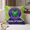 Sport-Aufdruck Wimbledon-Logo Kissenbezug Geeignet für Schlafzimmer Wohnzimmer Autos Heimdekoration