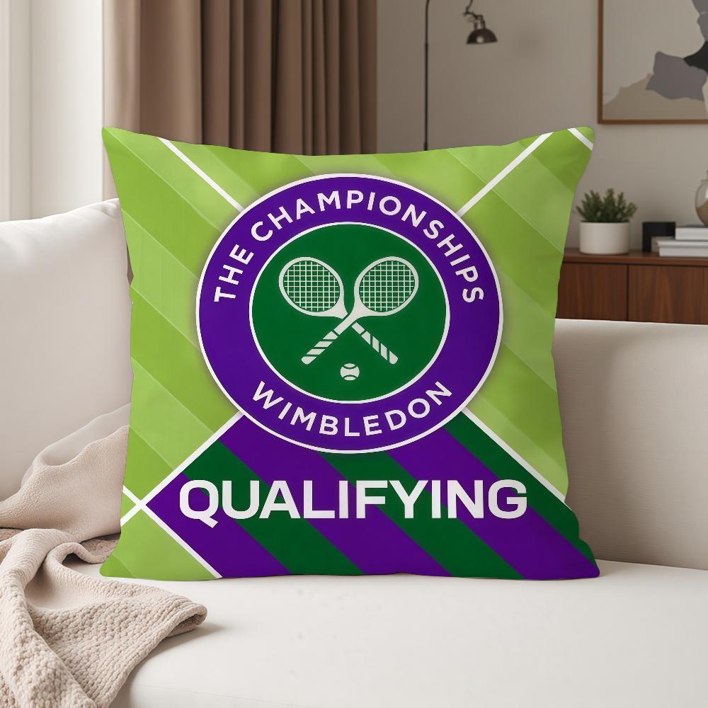 Sport-Aufdruck Wimbledon-Logo Kissenbezug Geeignet für Schlafzimmer Wohnzimmer Autos Heimdekoration