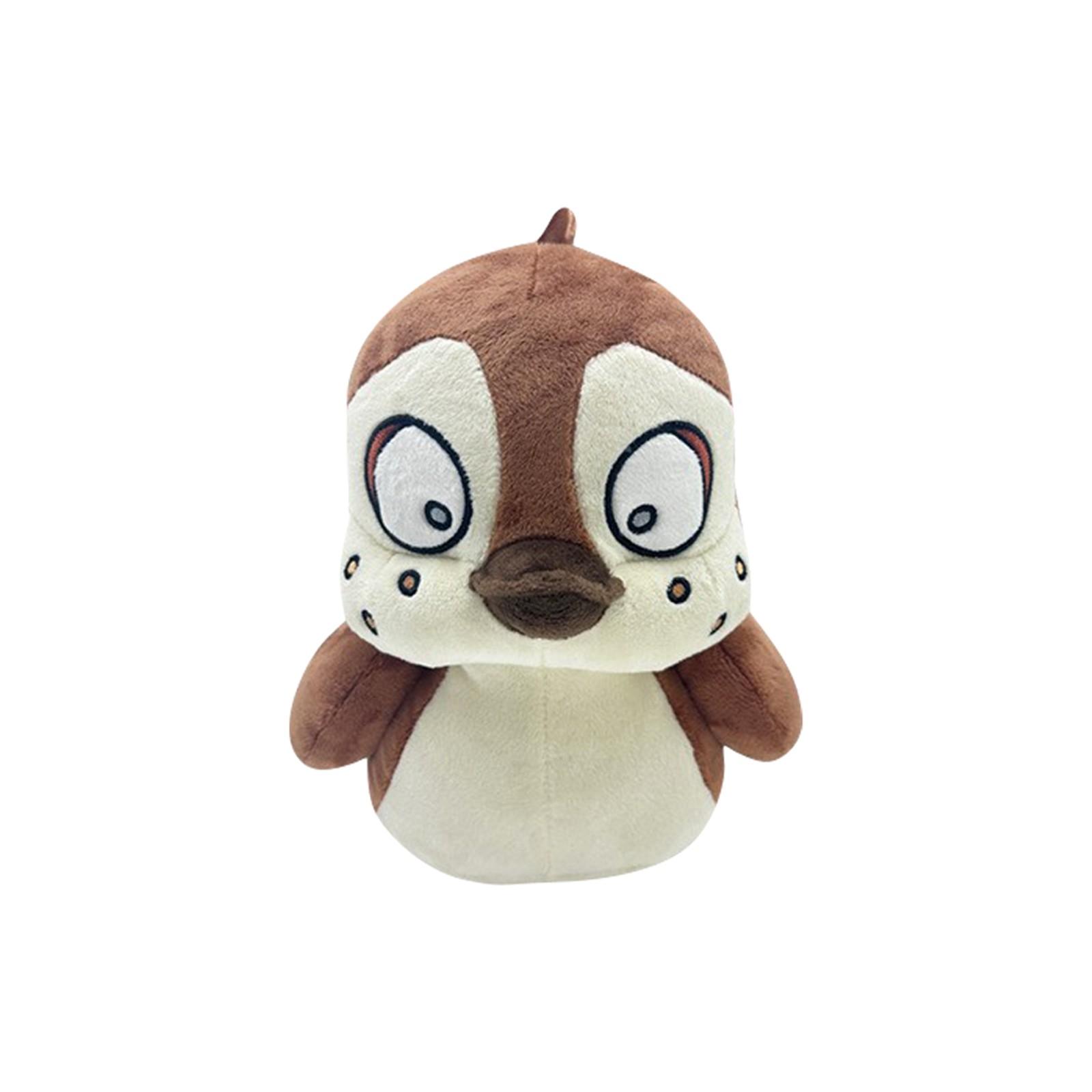 

Летающие утки рвутся вперед, окружая плюшевые куклы-куклы, креативные декоративные подарочные украшения One Size коричневый