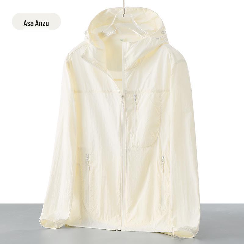 New Lightweight Windproof Sun Protection Jacket – Breathable, Loose Fit for Outdoor Summer Activities