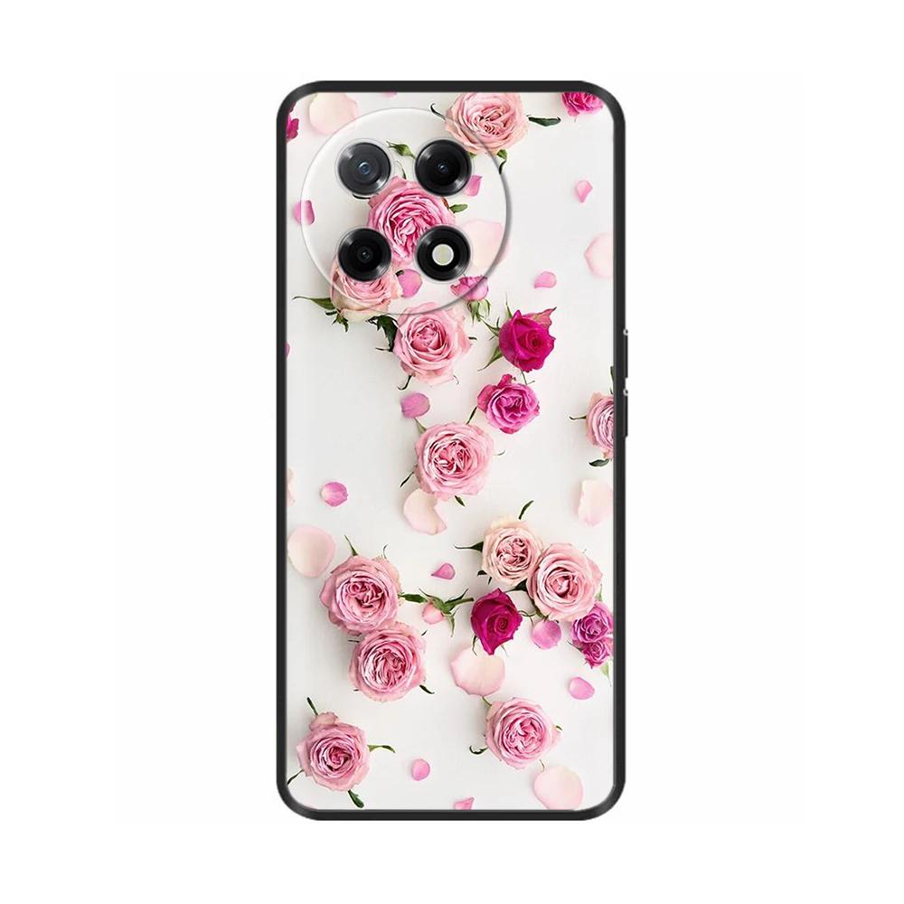 Pour Tecno Camon 30S Pro Coque Silicone Souple Noir TPU Coque de Téléphone Pour Tecno Camon 30S Camon30S Funda Coques Arrière Protectrices Coque