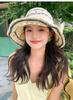Women's Straw Sun Protection Hat Foldable Summer Beach Vacation Travel Fishing Cap 2026 New Style Coastal Holiday Hat
