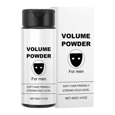 Hårstylingpudder med øjeblikkelig volumenforøgelse, Let naturlig finish til mænd og kvinder