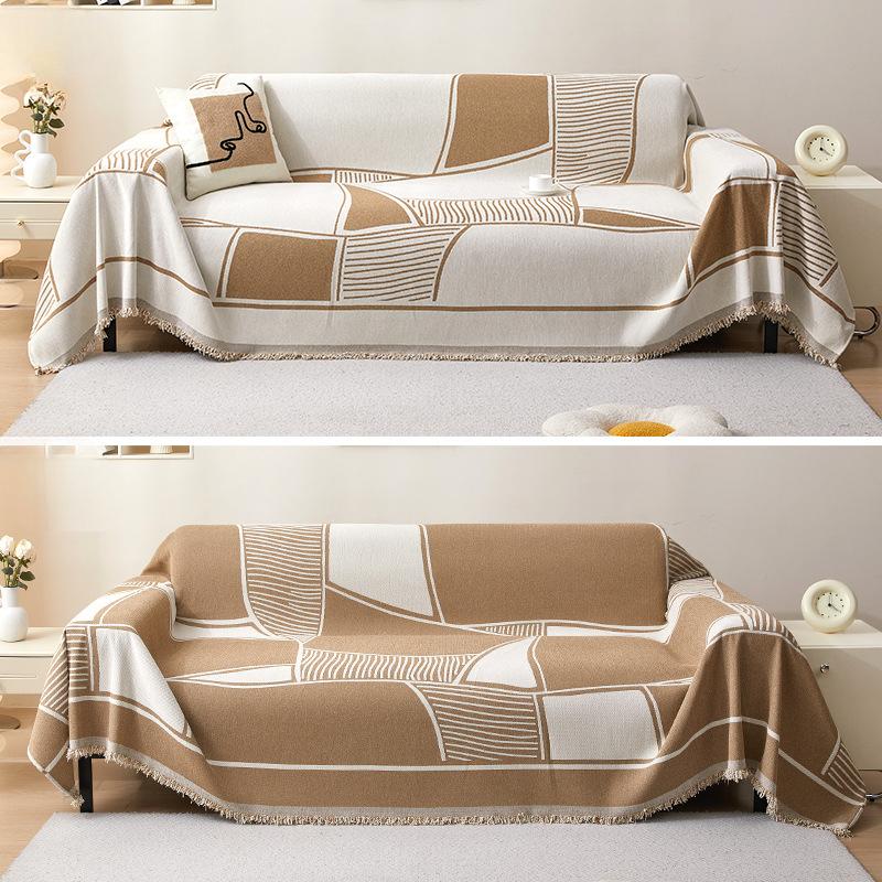 Новое простое полотенце для дивана — фото 9