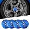 4PCS 56mm Wheel Center Hub Cap Stickers for Subaru Forester Outback XV Impreza WRX BRZ Legacy Levorg STI etc Alloy ZZ2