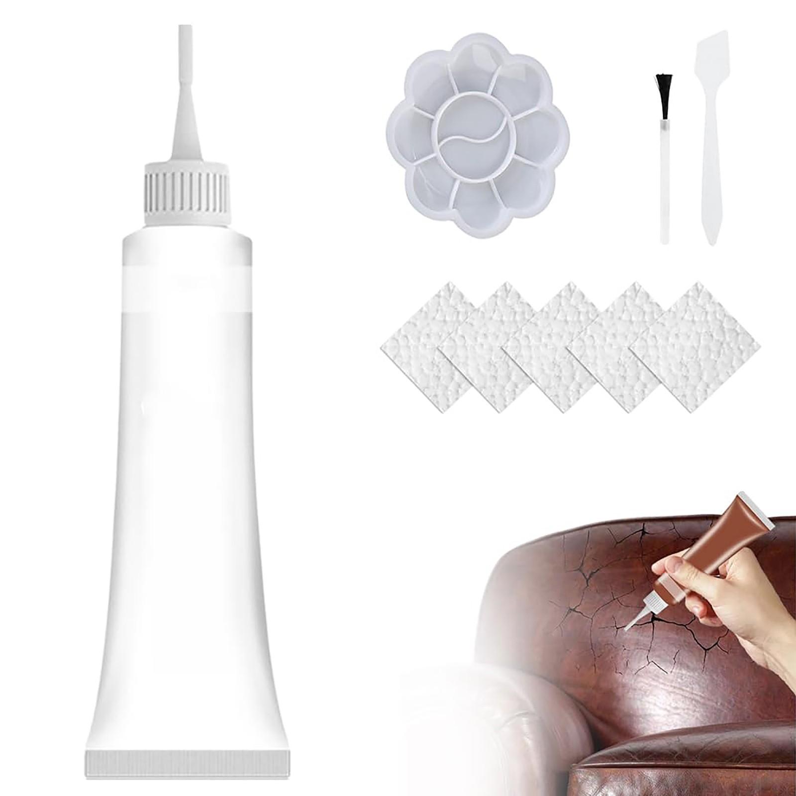 

Модернизированный гель для кожи Advanced, кожаный комплект для автомобильного сиденья Vinyl Kit, многофункциональный кожаный комплект One Size белый