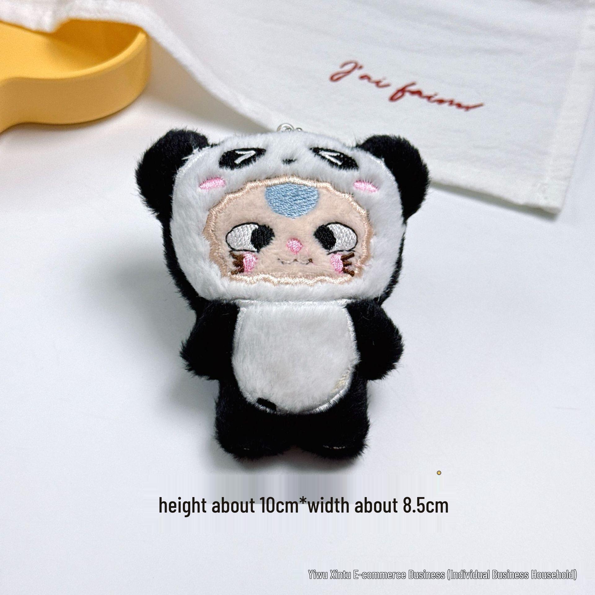 Cute Plush Doll Pendant - Squeaky Costume Charm for Toddlers