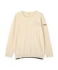 AVIREX FATIGUE KNIT TOP Ladies S 033 Off White 783-5240605