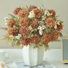 Seiden-Chrysanthemen Künstliche Blumen Hochzeit Zuhause Valentinstag Raumdeko Brautsträuße Tischvase Hübsches Dekoratives Requisit