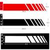 Toyota Tanto Car Rear View Mirror Sticker Car Sticker Auto Side Rearview Mirror Stripe,