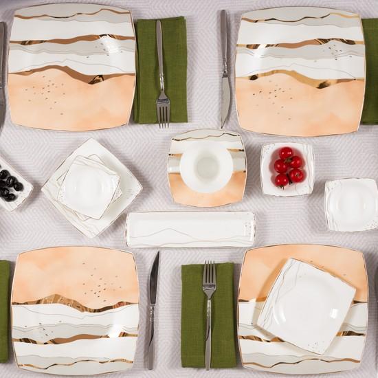 

Karaca Fine Pearl Ocaso Набор из 26 предметов для завтрака и сервировки на 6 персон