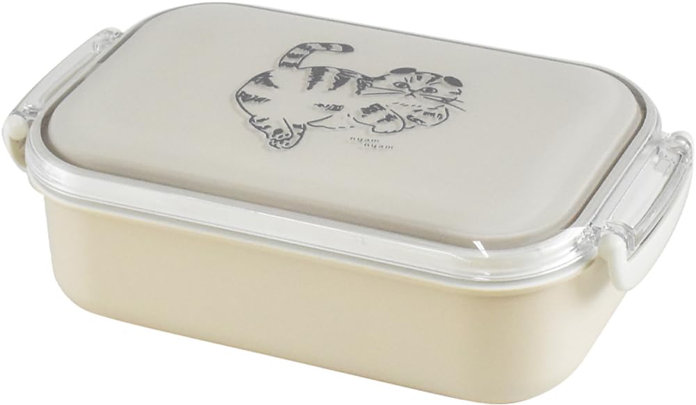 

Ippinsha ChacoChaco Simple Lunch 60278 Box, 480ml, Greige,