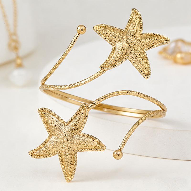 Ocean Style Starfish Women's Armband - Elegant Daily Vacation Accessory