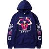 New OSHI NO KO Graphic Print Hoodie Women Men Casual Loose Hooded Sweatshirt Fashion Anime Harajuku Pullover