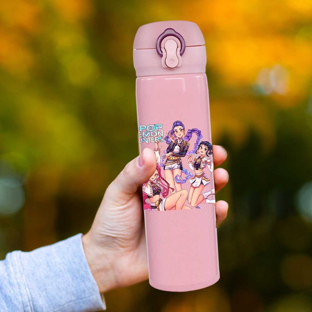 500ml Stainless Steel Bounce Cup Car Cup