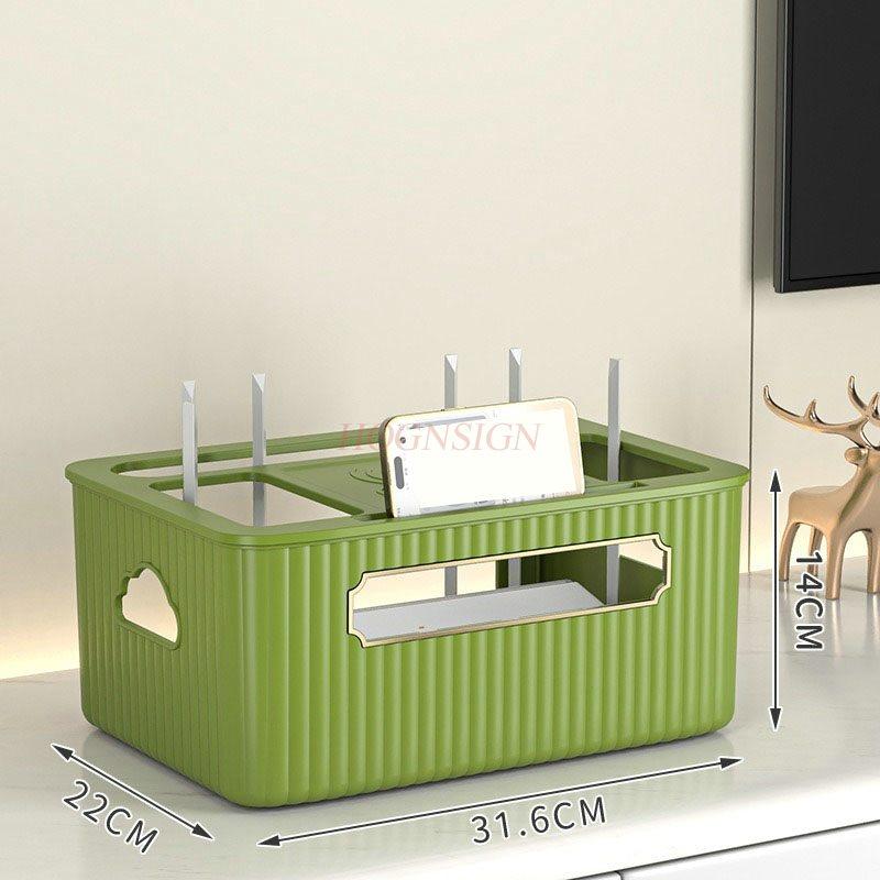 1pcs Wireless WIFI router, set-top box, storage box, desktop optical modem, cable tray, hidden storage rack
