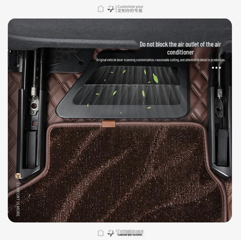 360° Maßgeschneiderte Ledermatten für Haval H6 & Geely Xingyuan - Bequem, Rutschfest, Fahrzeugspezifisch