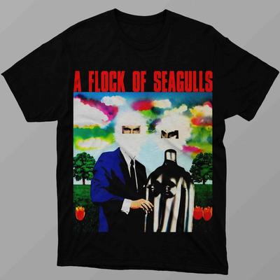 Vintage A Flock of Seagulls Tour Shirt Unisex Cotton Size S To 5XL EN374 Unisex T-Shirt