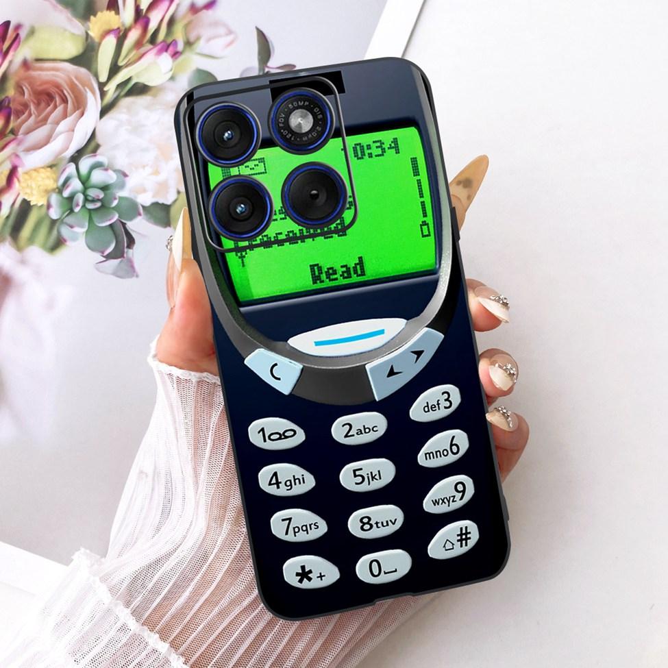 Für Motorola XT2601-2 Hülle Für Motorola Edge 70 Abdeckung Ästhetisch Mode Schmetterling Niedliche Katze Cool Bemalt Weiche Handyhülle