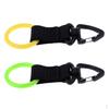 2Pcs/Set Durable Silicone Scuba Diving Webbing Regulator Octopus Mouthpiece Holder Retainer & Swivel