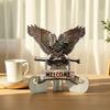 Eagle Wooden Forest Animals Decor Rustic Mountain Wall Rustic Art Decor Multi-Layer Design Home Office Decoration