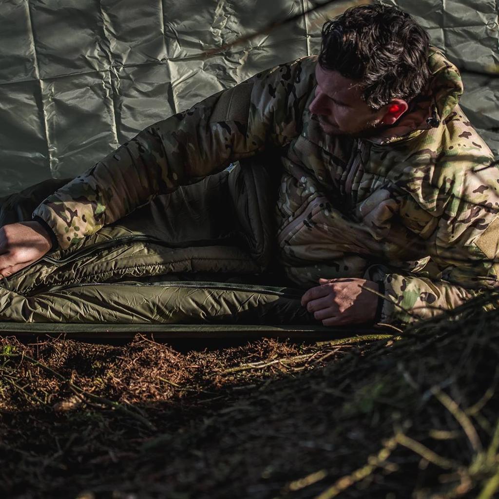 Snugpak Inner Shruff TS1 Liner Desert Tan Sleeping Bag Fleece Lining Washable Compact Outdoor Camping Compact Made In England Japanese (Genuine