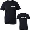 Barista Lc Back TShirt Coffee Shop Brewer Work Wear Front Back Unisex Top