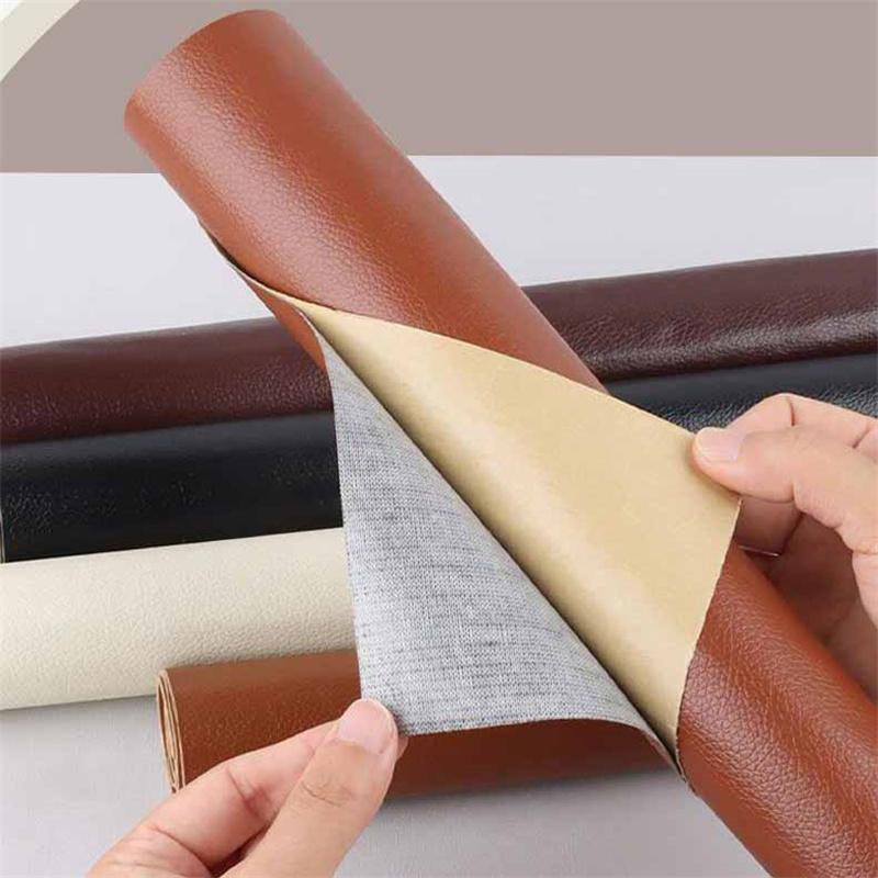 Self-Adhesive Waterproof Faux Leather Wrap DIY Furniture Sofa Car Interior Makeover & Restoration Repair Patch