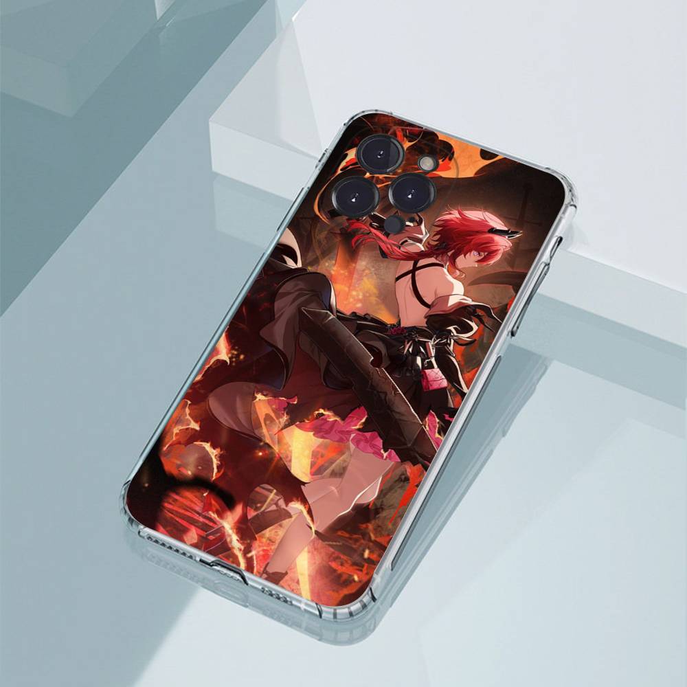

A-Arknights Endfield Laevatain Surtr Phone Case For iPhone12,16,11,14,13,17,15 Plus,Pro,Max,Plus,Transparent Cover iPhone12PRO