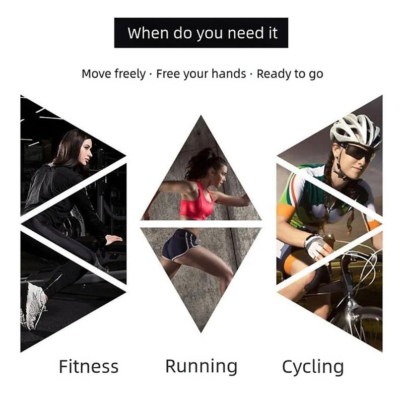 Breathable Mesh Sports Armband Phone Holder for 4.7-6.5 Inch Devices Upgrades Adjustable Straps for Outdoor Activity