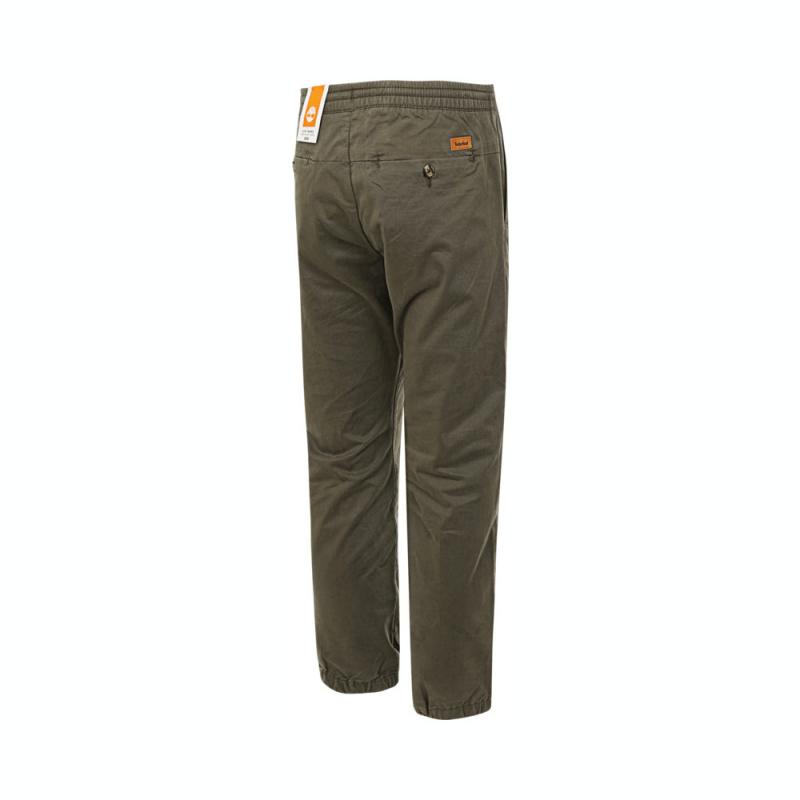 Timberland Cotton Twill Jogger Comfortable Casual Pants Men bottoms A27BF-A58