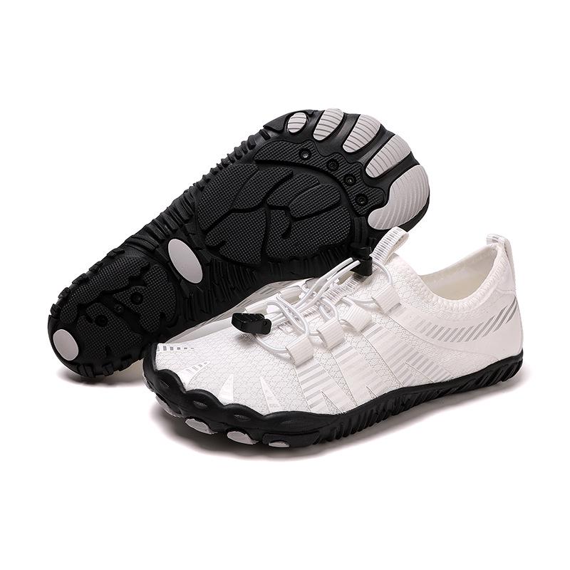 Outdoor Quick-Dry Five-Finger Water Shoes for Hiking & Swimming - Non-Slip Beach and Creek Footwear for Couples