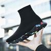 Large Size Winter New Socks Shoes Men's High-top Casual Sports Shoes Fashion One-pedal Men's Couple Shoes Women