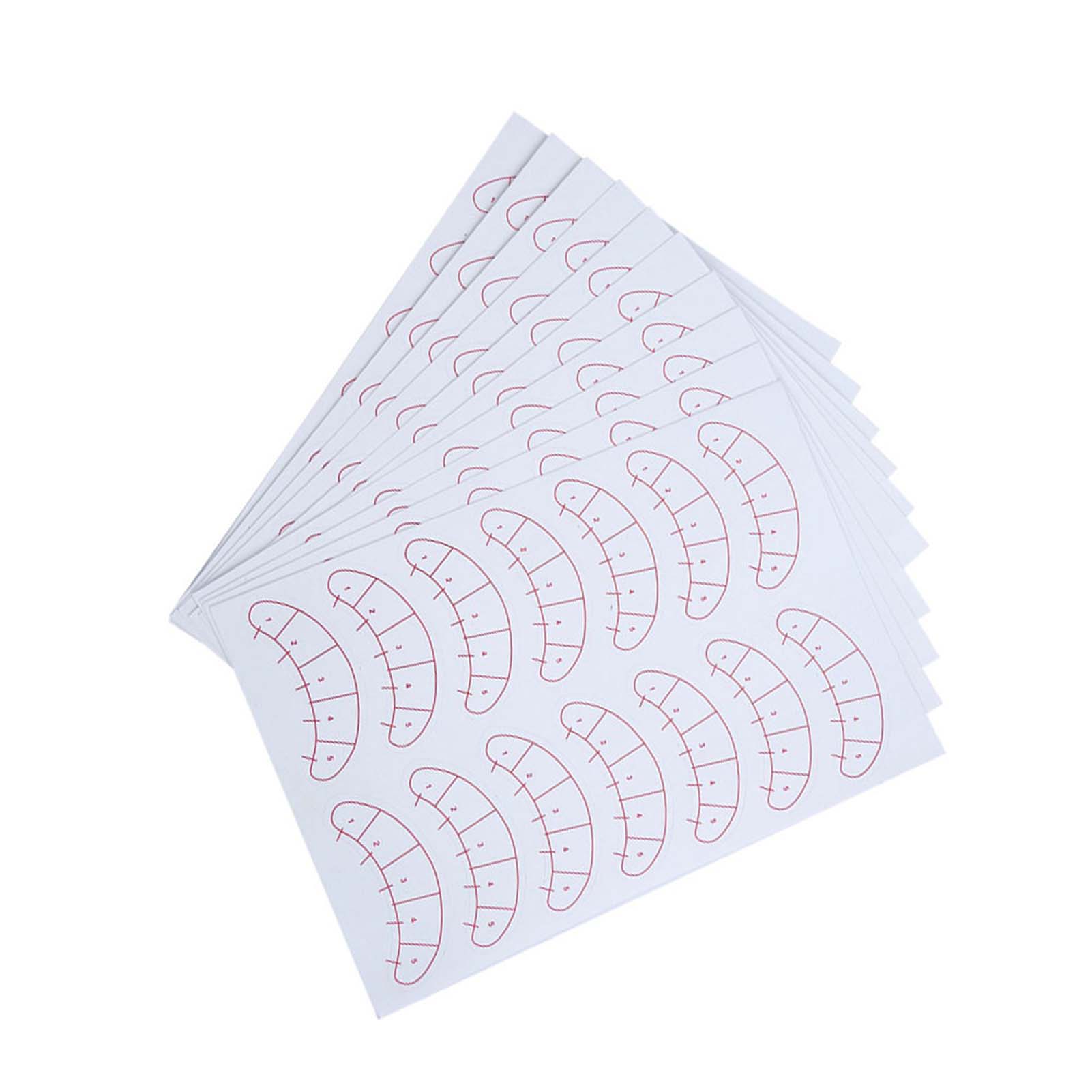 

140PCS Eyelashes Extension Adhesive Sticker Eye Lash Isolation Positioning Pads Patches Tool